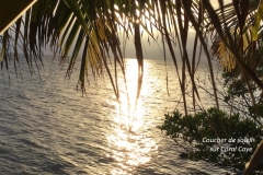 Coucher de soleil Coral Caye
